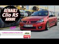 Renault Clio Rs cu suspensie pneumatica