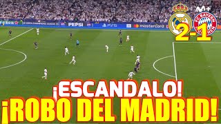 🔴 ¡ESCANDALOSO ROBO DEL MADRID! -|MADRID  2-1 BAYERN MUNCHEN 🏆 CHAMPIONS LEAGUE 2024