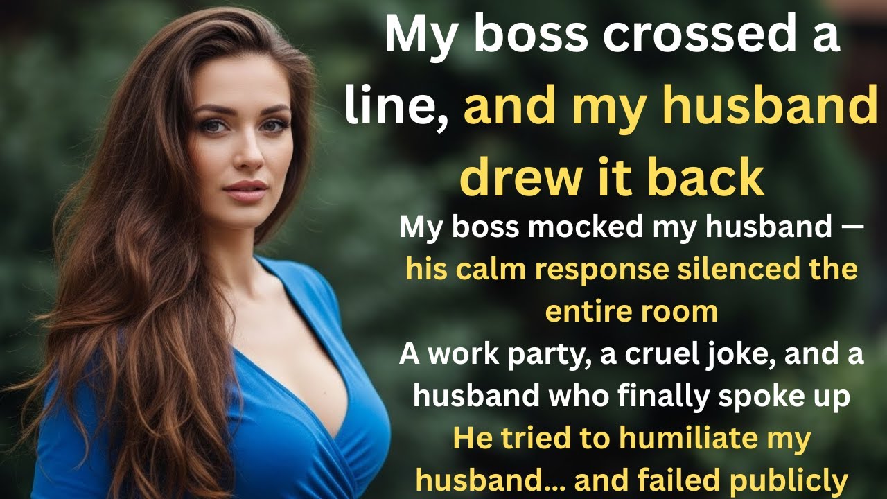 📕 My Boss Mocked My Husband At The Office Party, But My Husband Didn't Put Up With It And Did This.