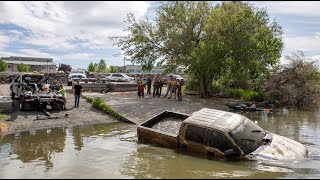 Tri-Cities responders fish truck from river near Columbia Park