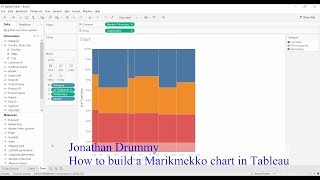 Tableau Tutorial - Creating a Marimekko / Mekko chart (Jonathan Drummey)