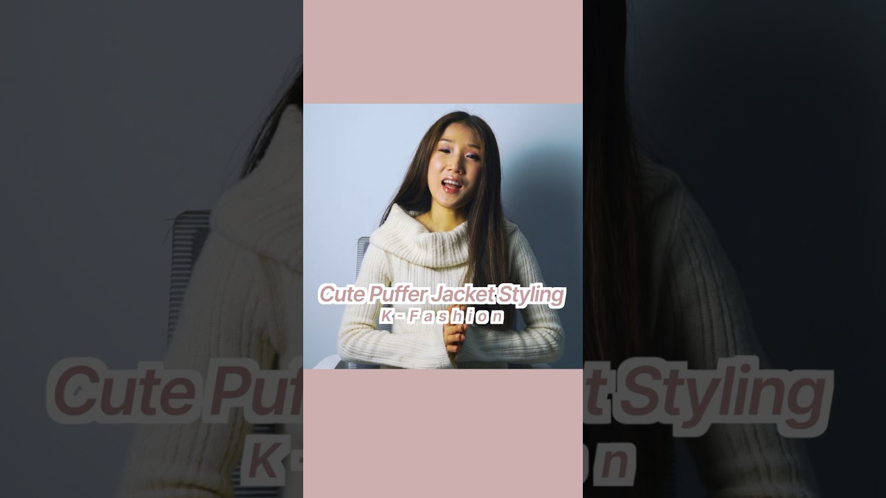 Cute Puffer Jacket Styling ❄️ K-fashion  