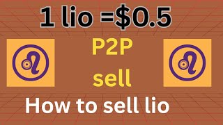 How to sell lio