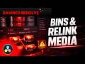 Media Offline Error? Fix It Fast with DaVinci Resolve Bins