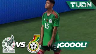 ¡AHORA NO FALLA! Antuna hace el segundo | México 2-0 Ghana | Amistoso Internacional | TUDN