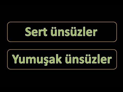 Video: Sert C ve yumuşak C için kural nedir?