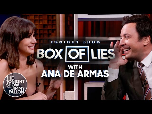Box of Lies with Ana de Armas | The Tonight Show Starring Jimmy Fallon