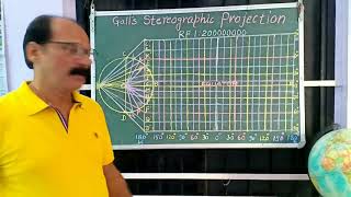 Gall's Stereographic Projection | Practical Geography M.A. II Sem. | Amar Singh Sahu |