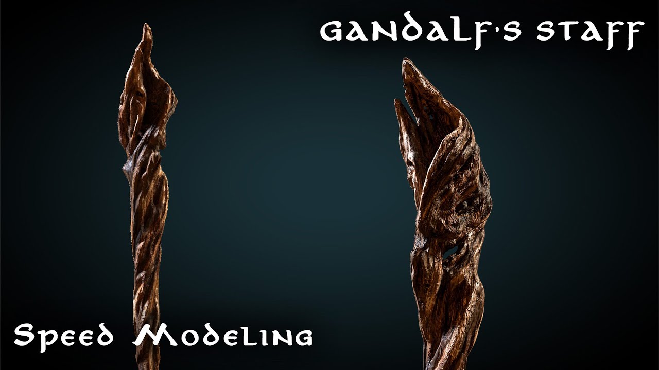 Speed Modeling | Gandalf's Blender - YouTube