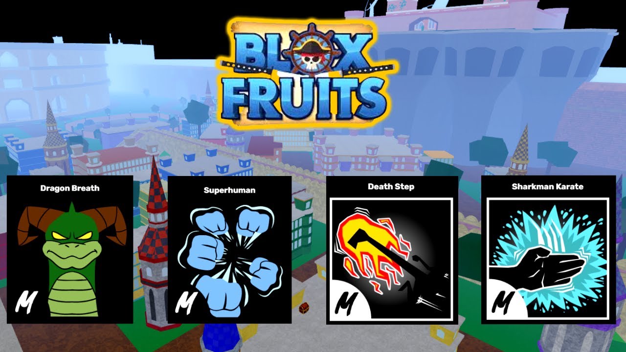Estilo de luta Combate – Blox Fruits e outros games