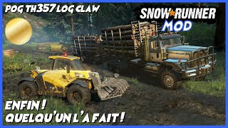 Mod Pog TH357 log claw - Enfin quelqu'un l'a fait ! Merci ! - Snowrunner FR Serie X