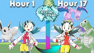 I Spent 24 Hours in Pokémon Crystal Clear (Open World Crystal)