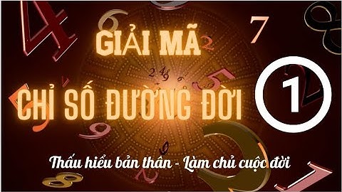🔴Giải Mã Chỉ Số Đường Đời 1 |Thần Số Học | Đột Phá Bản Thân - Nâng Tầm Sự Nghiệp | Trainier Coach