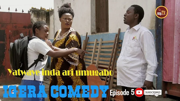 Igera Comedy Ep5:Cynthia muhe inda yiwe,Popompo ba...