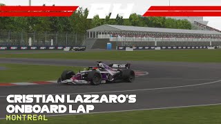 RH2025 | RD9 | Cristian Lazzaros Onboard Lap Montreal