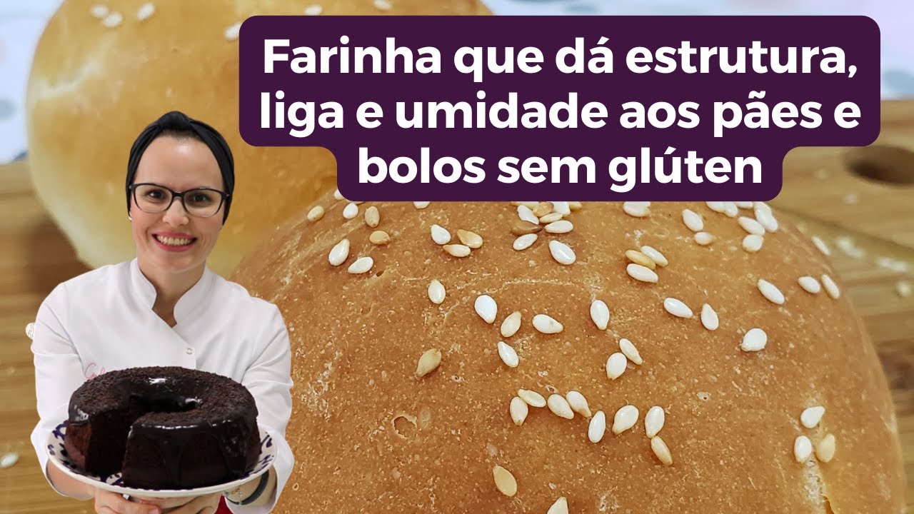 Aprenda a usar a farinha de grão-de-bico nos pães e bolos sem glúten