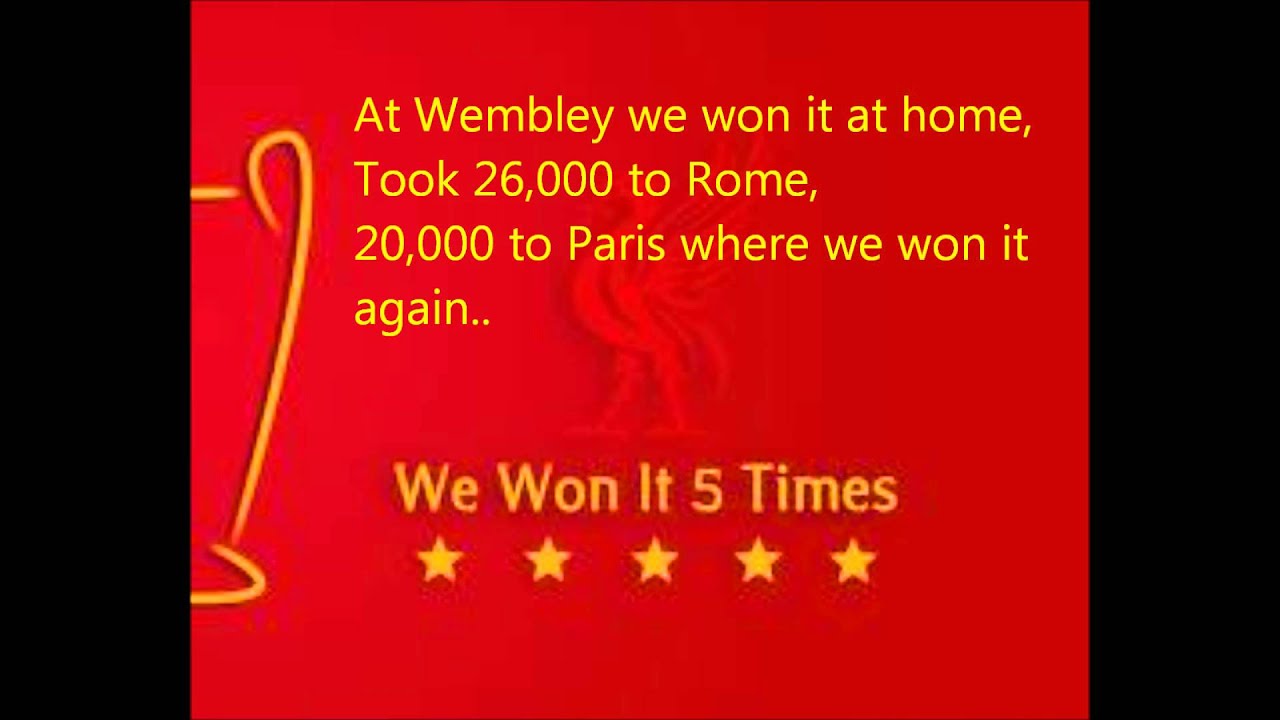 We Won it 5 Times! +Lyrics