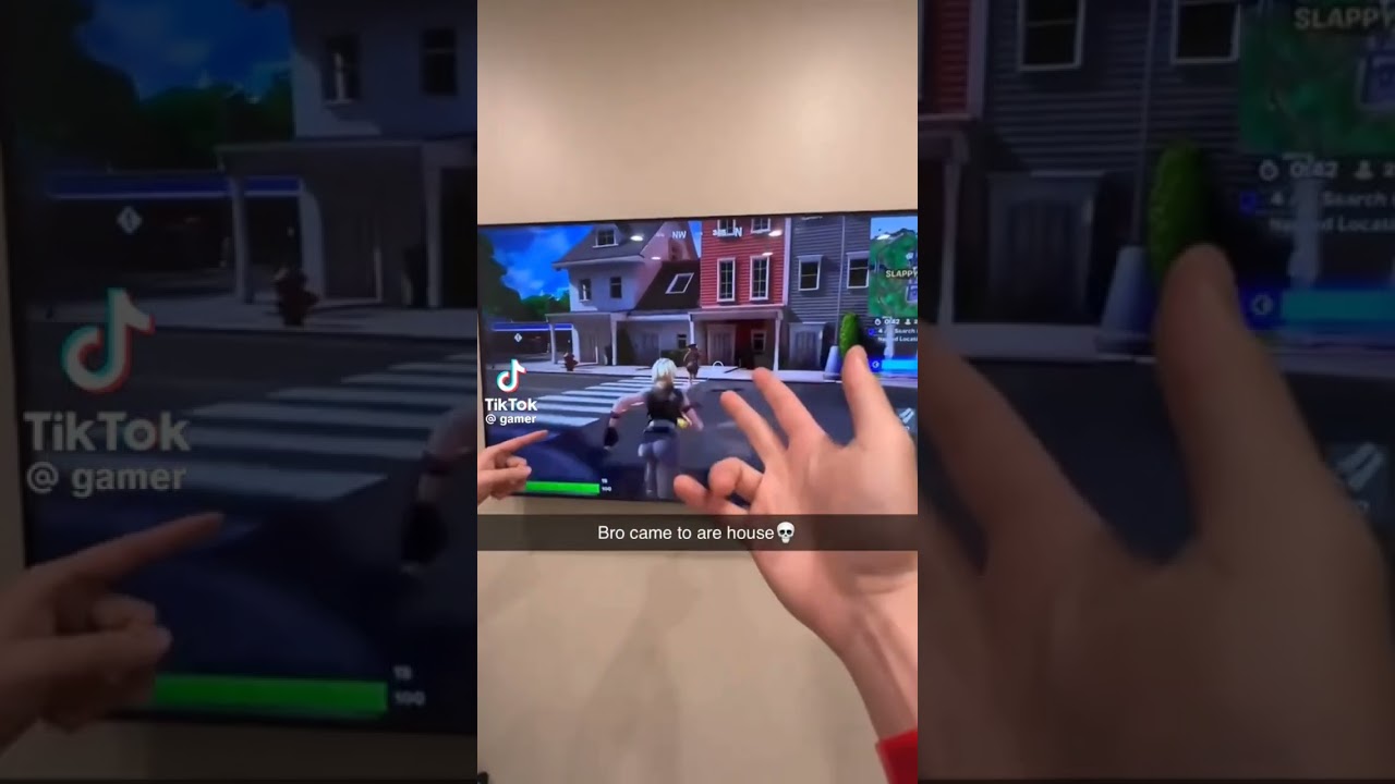 bro came to my house 