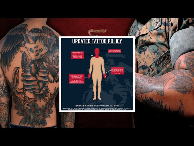 What is the current tattoo policy in the Marine Corps? | RallyPoint