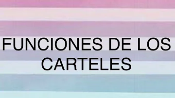 ¿Cuáles son las características de un cartel para niños?