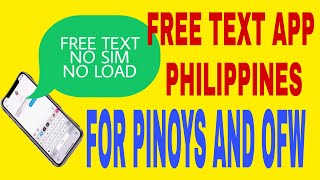 FREE TEXT APP PHILIPPINES/No Load/No Sim: Unlipinas screenshot 2