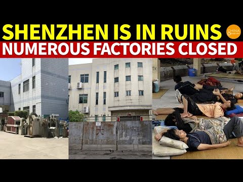 World's Factory in Ruins! Numerous Factories Closed in Shenzhen, Jobless Youths Live on Streets