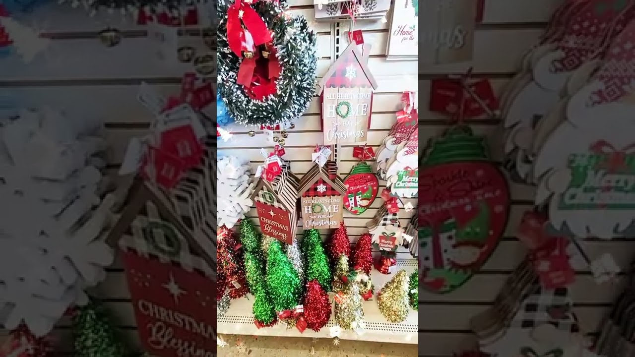 NEW DOLLAR TREE CHRISTMAS DECOR 2022 SHOP WITH ME