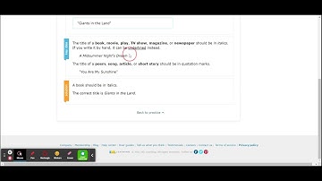 IXL | Formatting titles | 7th grade language arts