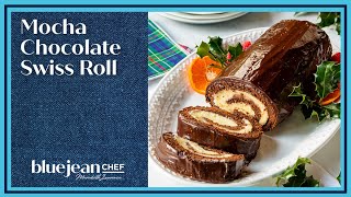 Chocolate Swiss Roll | Blue Jean Chef