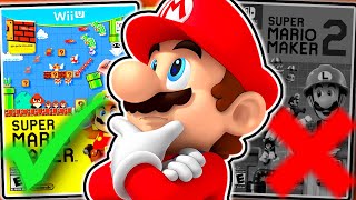 Why Super Mario Maker Is BETTER Than Super Mario Maker 2