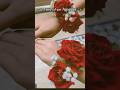 Artifical Imported Flowers Gajras #artificialgajra #diy #handmade #shorts