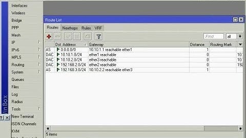 TUTORIAL STATIC ROUTING MIKROTIK (full pembahasan)