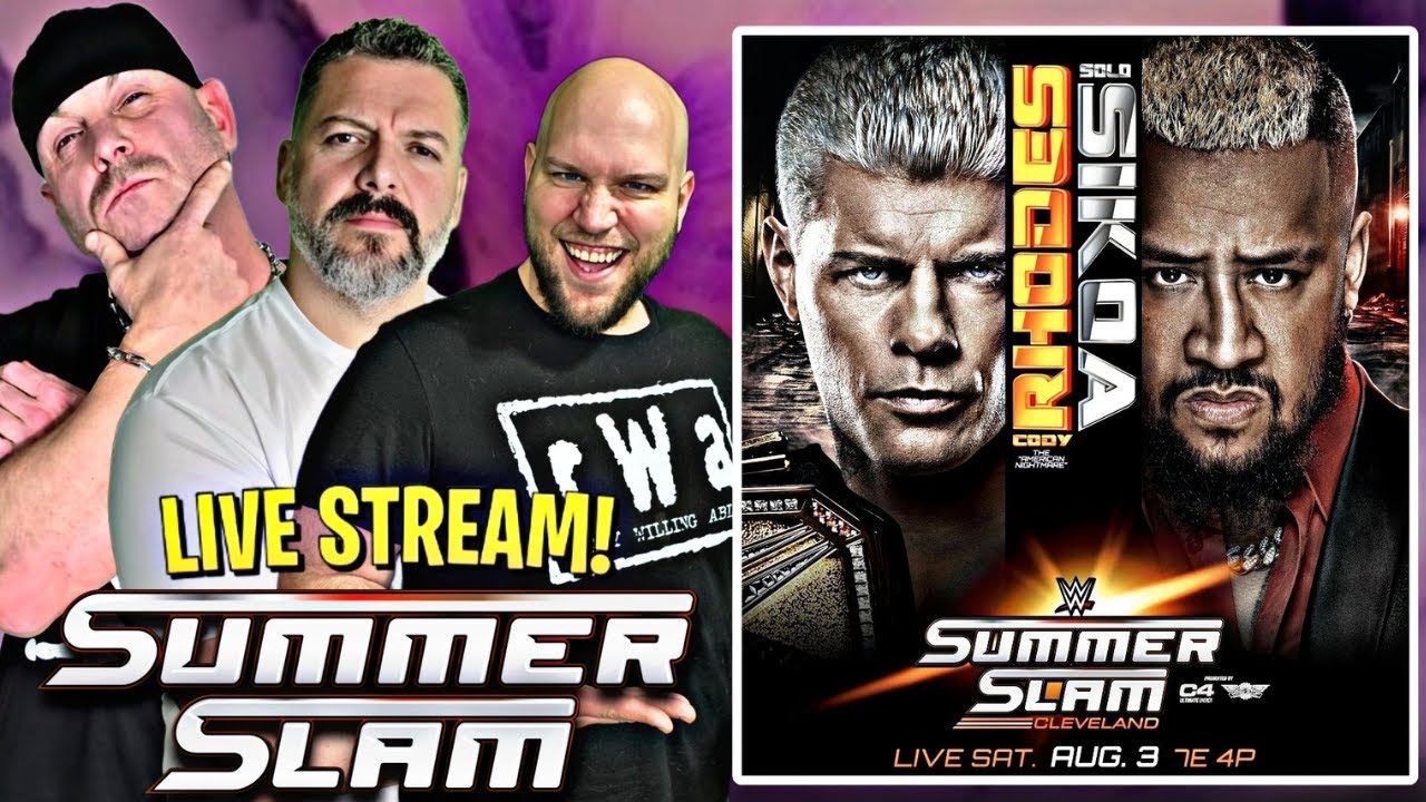 WWE Summerslam (2024) Watch along. CM Punk Victory tonight? Will Roman Reigns return?