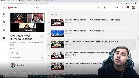 Follow These Playlist Before Interviews- Guide to Crack Data Science Interviews