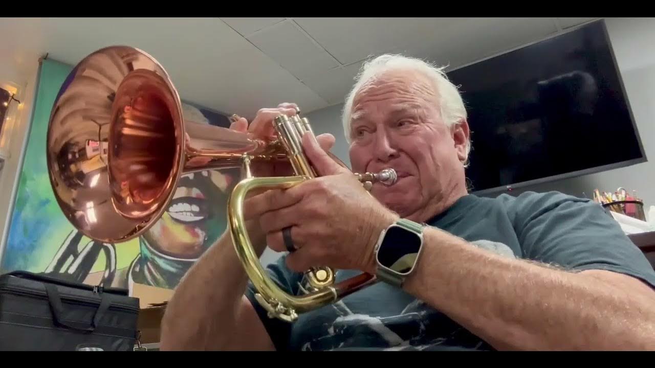 Getzen 4895 Custom Reserve Flugelhorn S/n 665941 YouTube