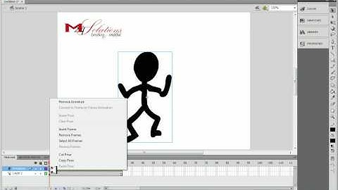 Adobe Flash CS4 Profesional Bone Tool Tutorial