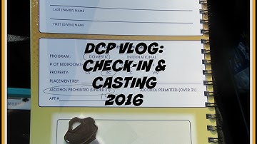DCP VLOG | CHECK IN AND CASTING 2016