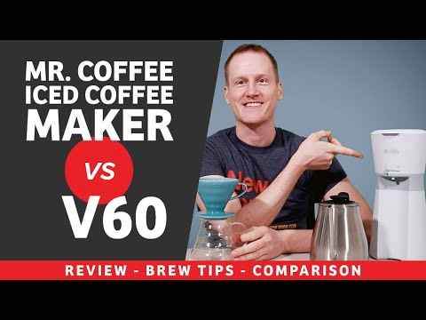 Mr. Coffee Iced Maker: How to get good coffee from it and how it compares to a V60.