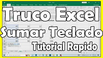 Mejor Truco Excel 2025: Como Sumar en Excel con el teclado paso a paso - comoconfigurar