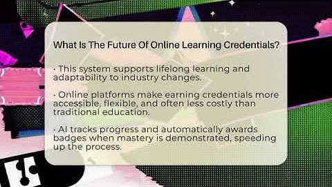What Is The Future Of Online Learning Credentials? - Queer Teens United