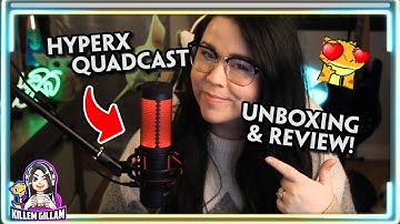 HyperX Quadcast Microphone Unboxing and Review!