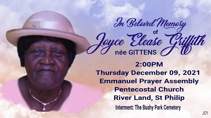 A Service of Thanksgiving for the life of Joyce Gr...