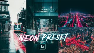 Free DNG Preset - Lightroom Mobile Preset Free DNG | Neon Lightroom Mobile Preset
