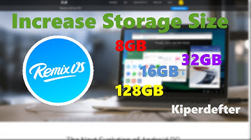 [Guide] Increase internal storage size of Remix OS! (8GB, 16GB, 32GB, etc...)