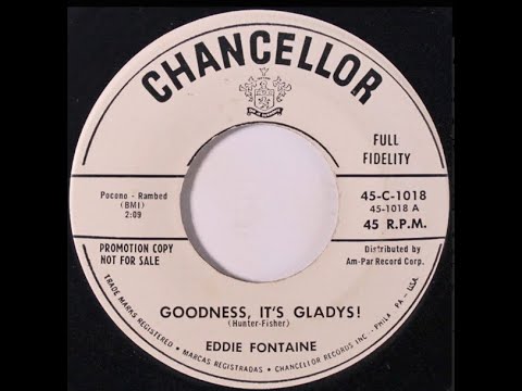 Eddie FONTAINE - Goodness, it's Gladys ! - 1959 - Un titre Rockabilly