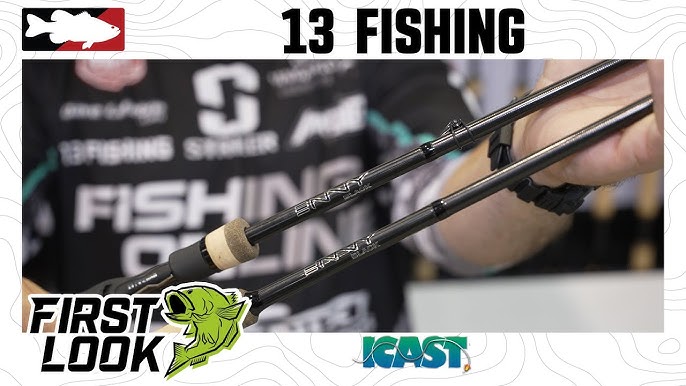 13 Fishing Omen Gold Spinning Rods with Ricky Teschendorf