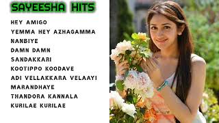 Sayeesha Hits | Sayeesha Tamil Songs | Birthday Special