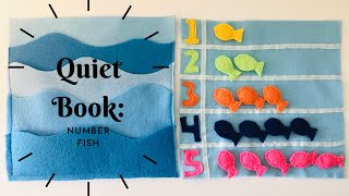 Quiet Book: Number Fish