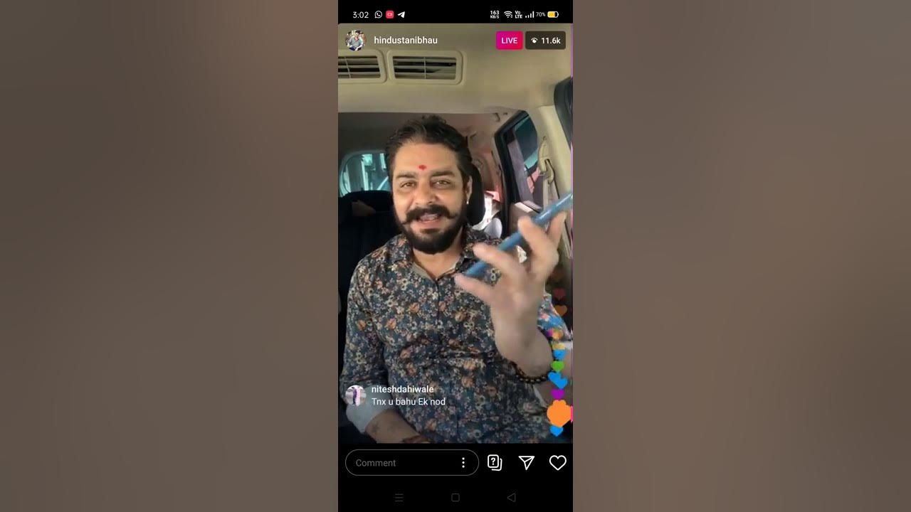 Hindustani Bhau calls Carry minati on Instagram Live | Reveals Carry ...