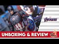 Hot Toys Avengers End Game Captain America Unboxing & Review